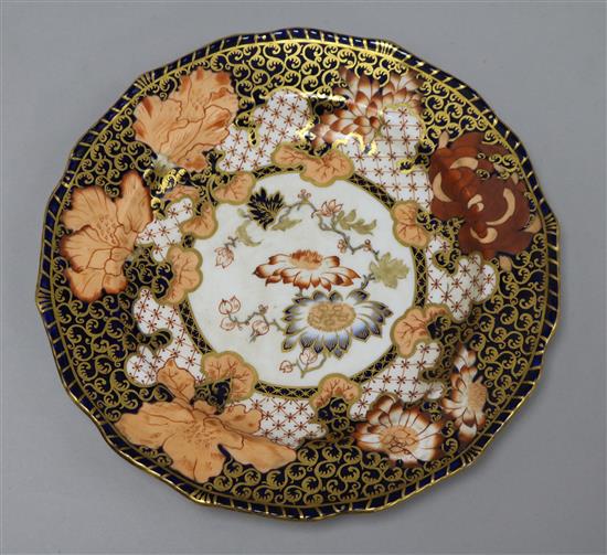 10 Crown Derby plates Dia.23cms